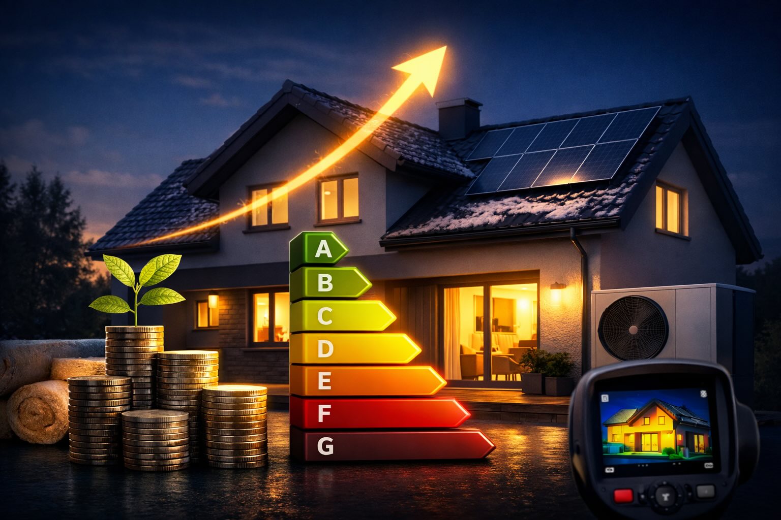 Dotace a energetické úspory při rekonstrukci domu