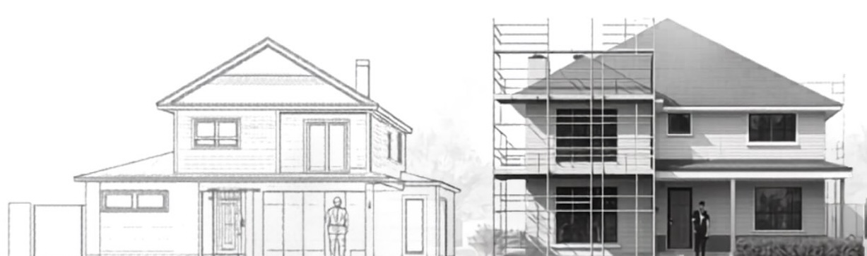 Proces stavby od návrhu po realizaci