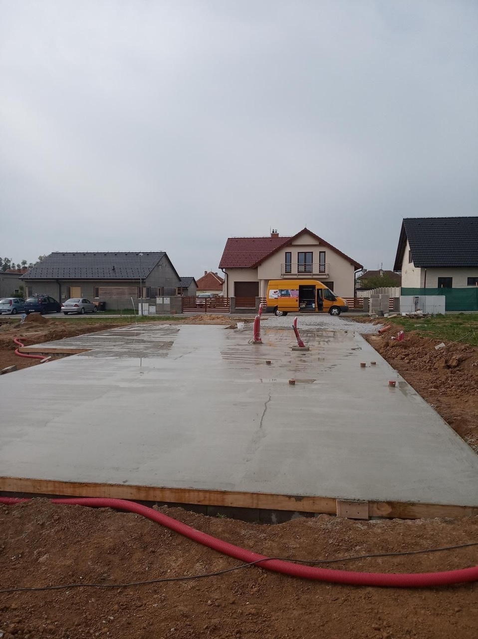 Třebelovice – novostavba moderního rodinného domu