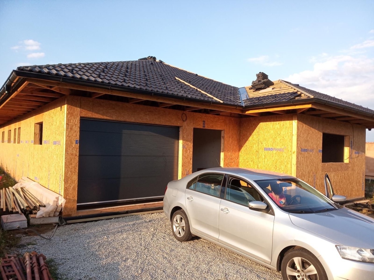 Třebelovice – novostavba moderního rodinného domu