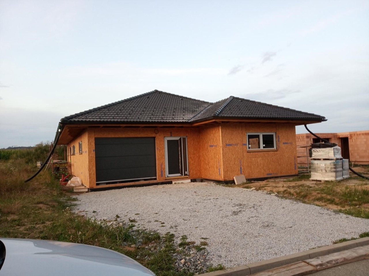 Třebelovice – novostavba moderního rodinného domu