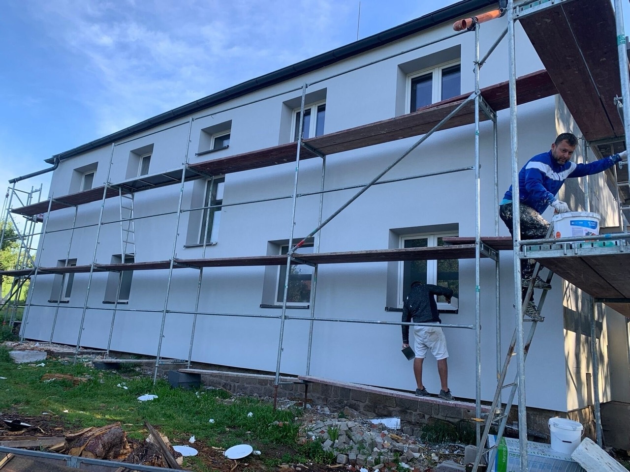 Různé realizace – rekonstrukce, novostavby, zateplení atd.