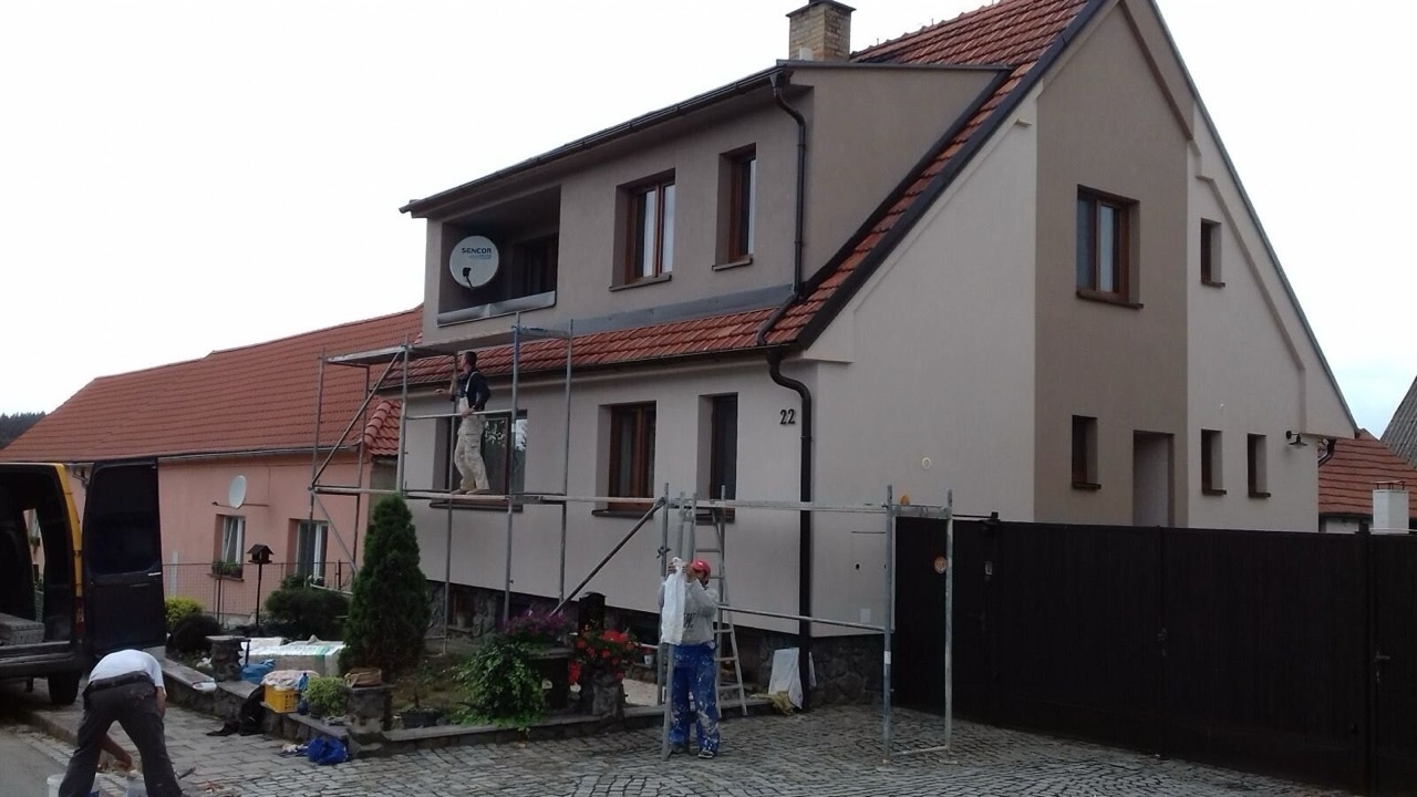 Různé realizace – rekonstrukce, novostavby, zateplení atd.
