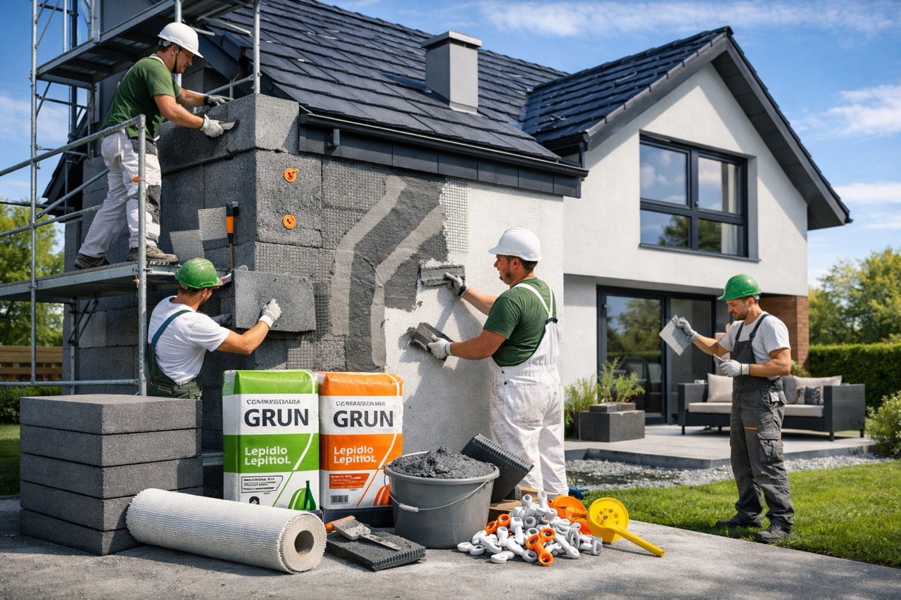 GRUN STAVBY – zateplení a úspory energií